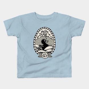 Duck in The Middle of a Thunderstorm Kids T-Shirt